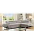Foreman Sectional Sofa: Gray