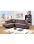 Foreman Sectional Sofa: Brown