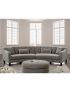 Sarin Sectional Sofa: Warm Gray