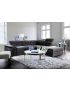 Felicity Sectional Sofa: Dark Gray