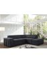Athene Sectional Sofa: Graphite