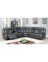 Omeet Sectional Sofa: Gray