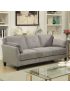 Ysabel Tufted Sofa: Warm Gray