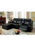 Hardy Sectional Sofa: Black