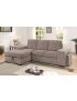 Jamiya Sectional Sofa: Light Gray