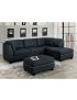 Lita Sectional Sofa: Gray