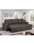 Vide Sectional Sofa: Gray