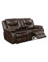Pollux Recliner: Brown