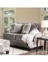 Bonaventura Sofa Set: Gray/Pattern