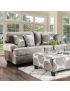 Bonaventura Sofa Set: Gray/Pattern
