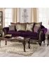 Casilda Sofa Set: Purple