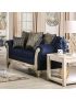 Marinella Sofa Set: Royal Blue