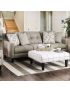 Dorset Sofa Set: Light Gray